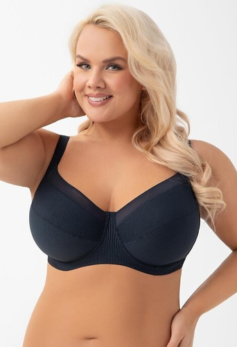 K 974 Anika Gorsenia navy blue - weicher Bügel-BH, weich, stabil und bequem