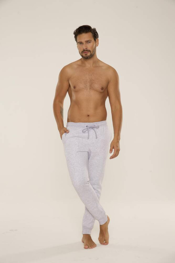 813 Indigo Herren-Trainingsanzug von De Lafense - leicht meliert