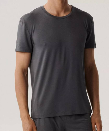 BNMP-005 Herren-Kurzarmpyjama, Atlantikgrau