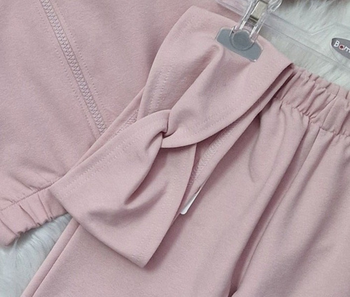 Gracja Bambarillo Kinderstirnband, Puderrosa – stilvoll und bequem für ein Mädchen