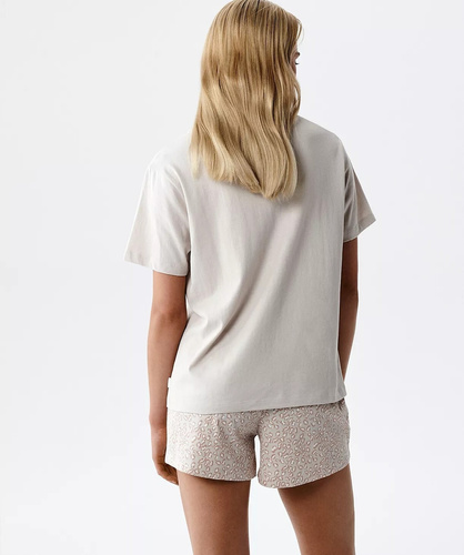 Atlantic NMP-507 Damen Schlafanzug 100% Baumwolle Peach