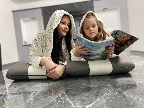 367 Melanie Forex Kinder Bademantel - ecru