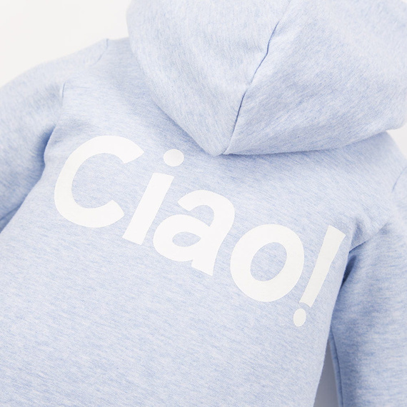 Ciao Eevi Kapuzen-Trainingsanzug – Blau meliert