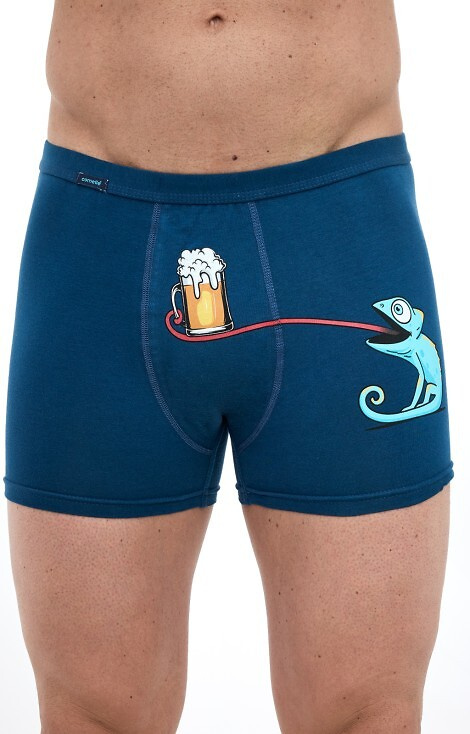 280/248 Tattoo Leon Cornette Boxershorts – Baumwolle mit Aufdruck