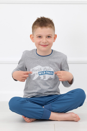 Jungen Pyjama Shiba Italian Fashion 100% Baumwolle Shorts