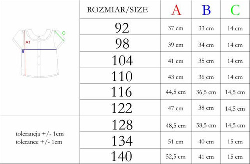 Mädchenbluse Nicol 224300 Musselin 100% Baumwolle Kurzarm