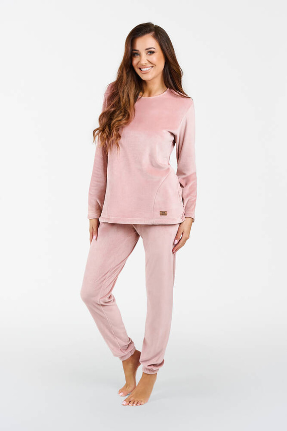 Akara Damen-Set Italienische Mode - puderrosa 