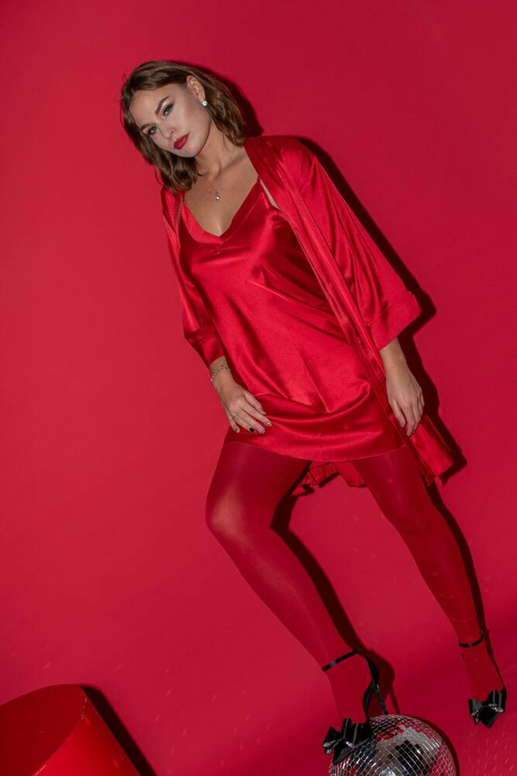 758 Cordelia Damenhemd De Lafense - rot 