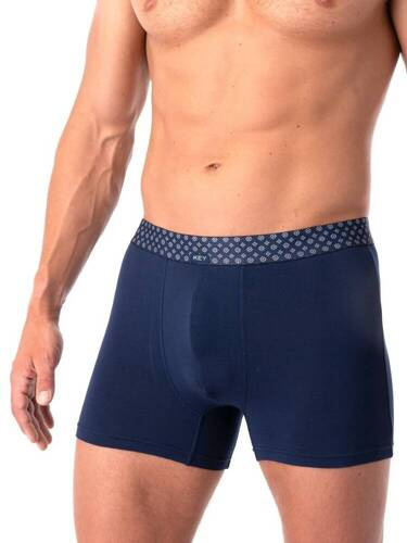 MXH 231 Bamboo Key Herren-Boxershorts – Marineblau