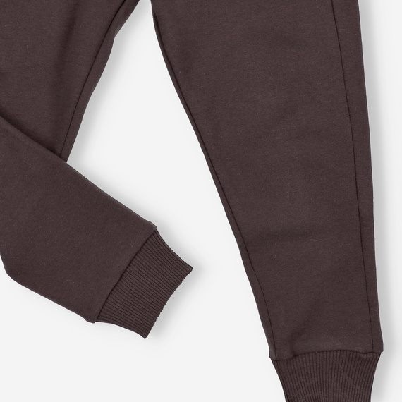 KAR-0040/BRA Jogginghose für Jungen Lagarto Verde Schokolade – bequem, Baumwolle, polnische Produktion