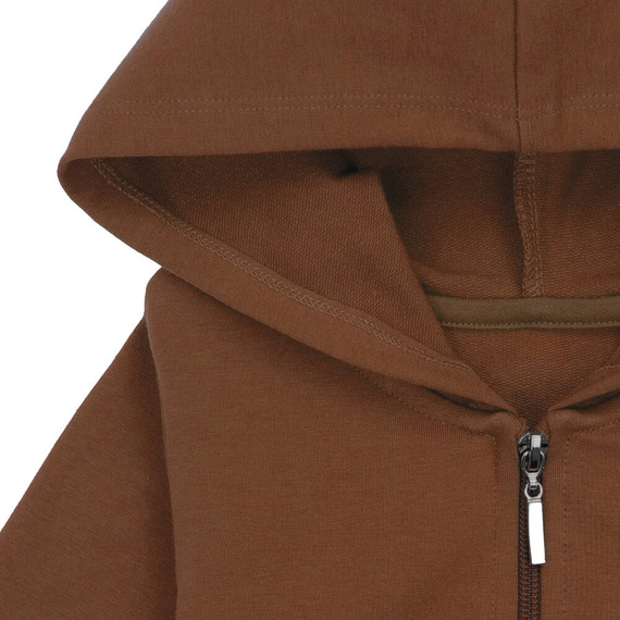 169546 Nicol Sweatshirt mit Kapuze – braun