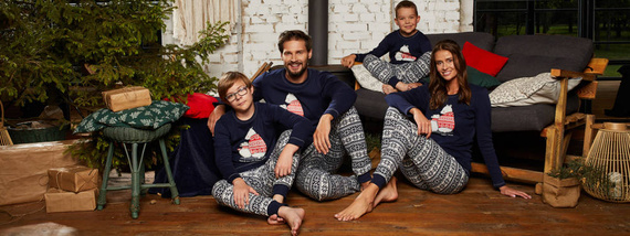 Arktyka Herren Schlafanzug Italian Fashion - navy blau