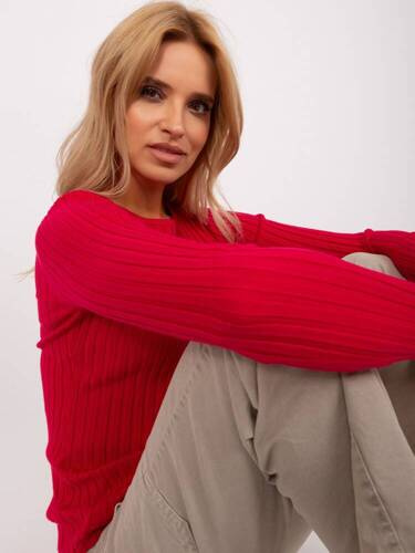 PM-SW-PM1089.09P Paris Damenpullover – rot