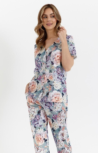 465 Cana Damenpyjama – Salbei