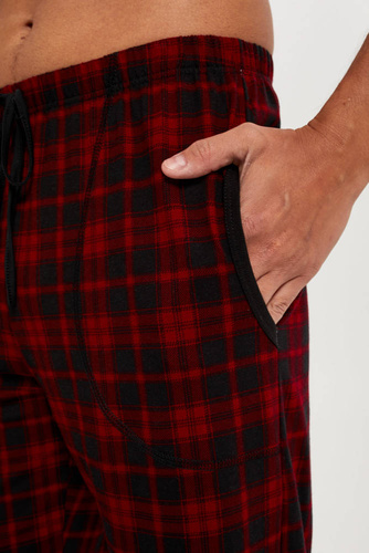 Zeman Pyjamahose Italienische Mode - Druck