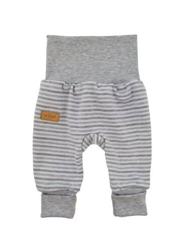 Baumwollshorts „Lines“ Terjan – graue Streifen