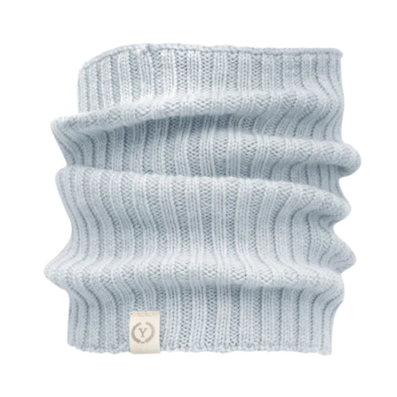 Blauer Yosoy-Schal aus Merinowolle – für Kinder, thermoaktiv und hypoallergen