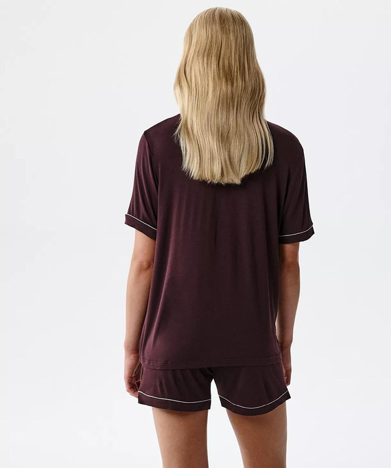 Damenpyjama Atlantic NLP-496 Modal mit Knöpfen und Shorts – bequem