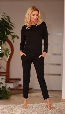 Calpe Damen-Pyjama-Set Kalimo - schwarz