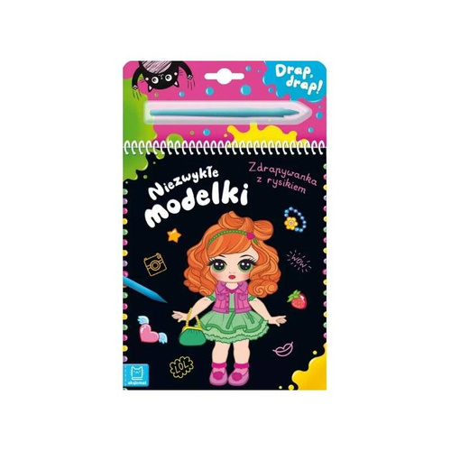 AKS541-1 Rubbelbuch mit Stift Ungewöhnliche Modelle Axiom