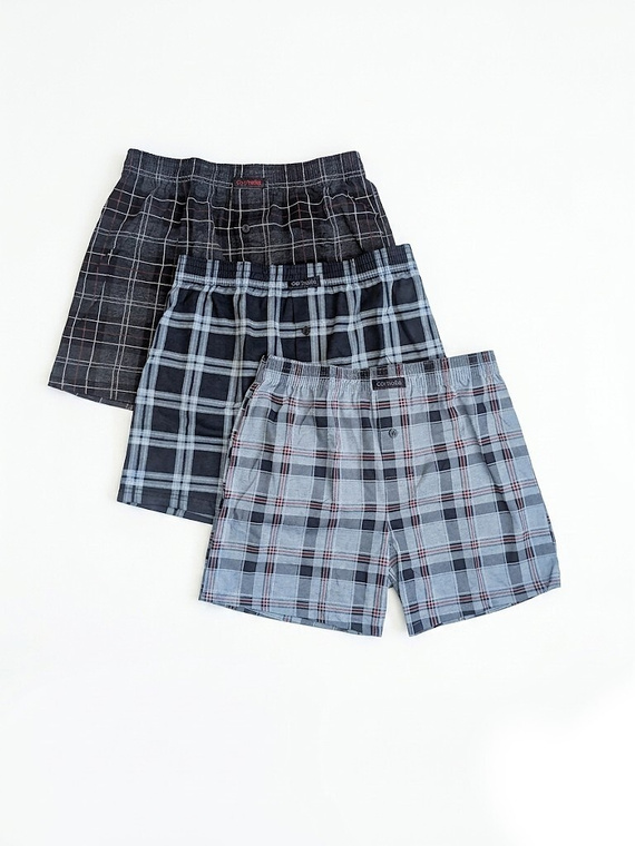 Cornette 945/14 Herrenboxershorts locker 100% Baumwolle 3er-Pack