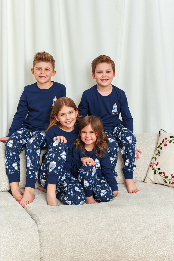 7339 Doctor Nap Cozy Bear Kinderpyjama – 100 % Baumwolle, Unisex