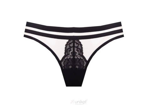 Beatrice Damen-Tanga Unique schwarz