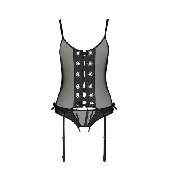 Nessy Corset gorset damski Passion czarny 