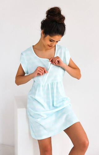 Alma Nachthemd Sensis - mint