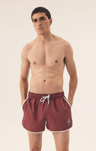 42610 Raven Henderson Herren-Badehose – Burgund