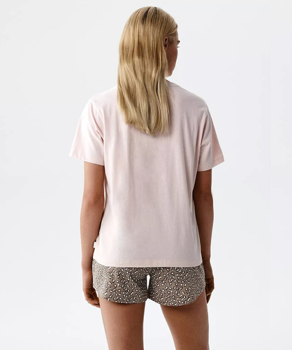 Atlantic NMP-507 Damen Schlafanzug 100% Baumwolle Peach