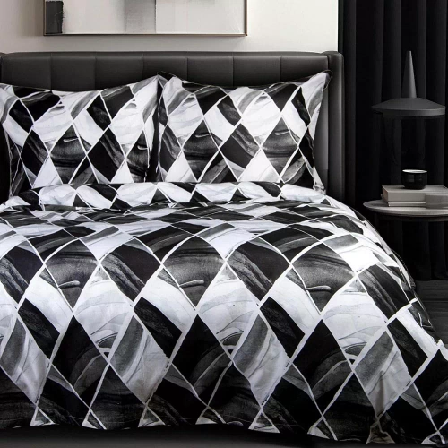 71480/1 Geometrische Baumwollbettwäsche Cottonlove Darymex