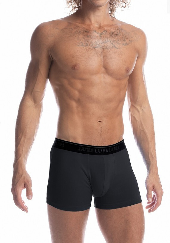 Lama M-1050 SZG Herren Boxershorts Baumwolle 3er Set bequem