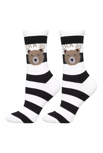 Moraj CSL250-938 Damensocken – Baumwolle mit einem süßen Teddybären