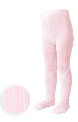 art.071 Braid Mädchenstrumpfhose Steven - hellrosa