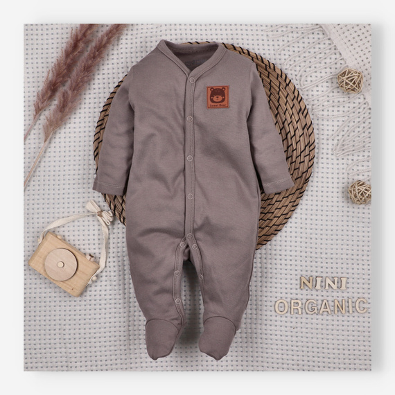 Baby-Strampler Nini Balloon Friends 100% Bio-Baumwolle für Neugeborene