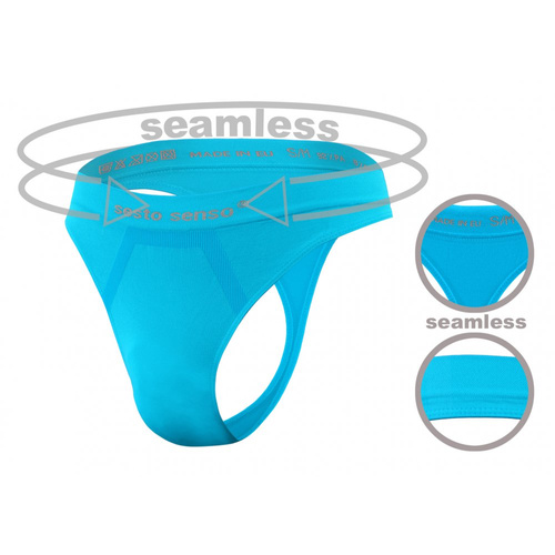 CL13 Nahtloser Herren-Tanga Sesto Senso türkis