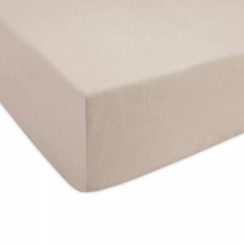 Constance Jersey-Spannbettlaken KARO - beige 018