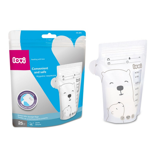 CA12/208 Lovi Muttermilch-Aufbewahrungsbeutel
