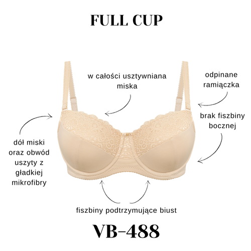 BH Full Cup Vena VB-488 weich bequem stabil ohne Seitenbügel