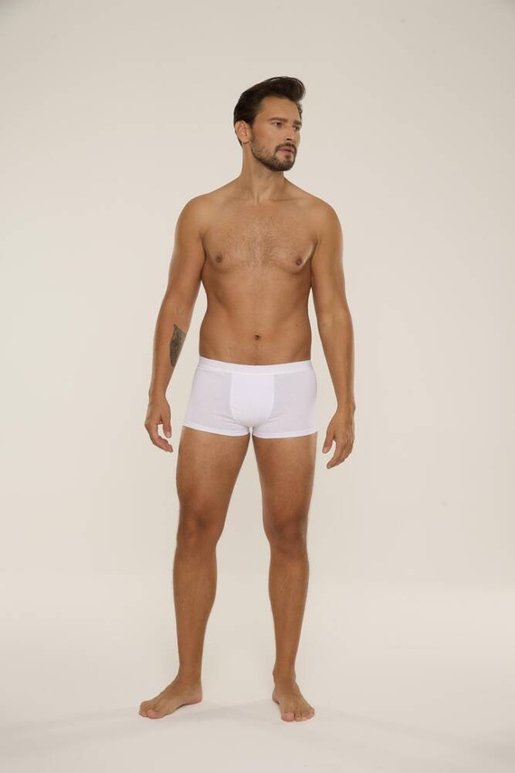 588 Fabrizio Herren Boxershorts De Lafense - weiß
