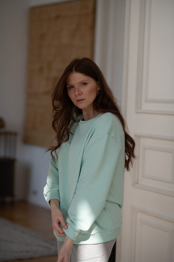 MilkItEasy! Milk&Love Still-Sweatshirt Mint