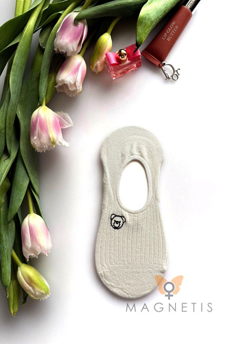 Damen Ballerina-Füßlinge YN-251131 Magnetis – Viskose mit Silikon an der Ferse