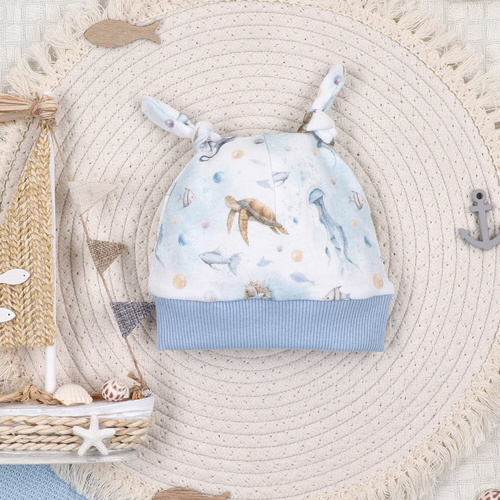 ABN-5460 Sea Of Joy Nini Babymütze – Bio-Baumwolle, weich und luftig