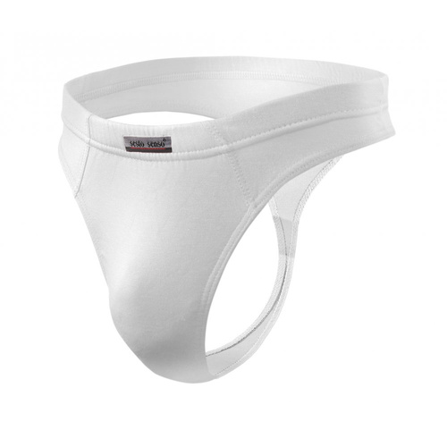 STM02 Sesto Senso Herren-Tanga, weiß