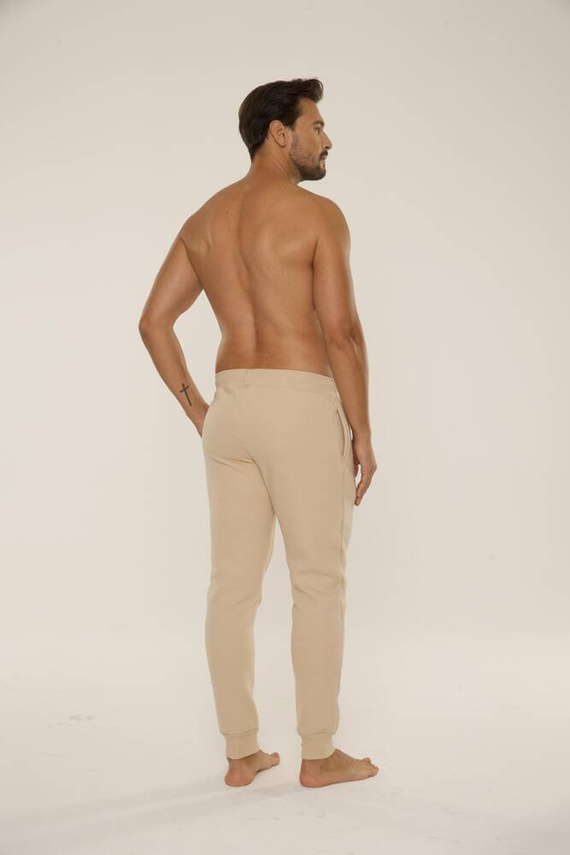 813 Indigo Herren Trainingsanzug von De Lafense - sand