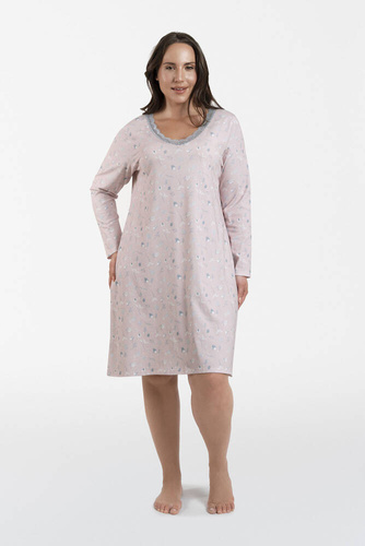 Simona Nachthemd Italienische Mode - Druck