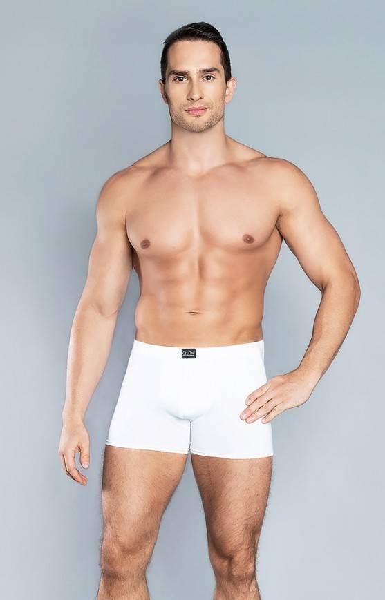 Apollo Herren Boxershorts Italian Fashion - weiß