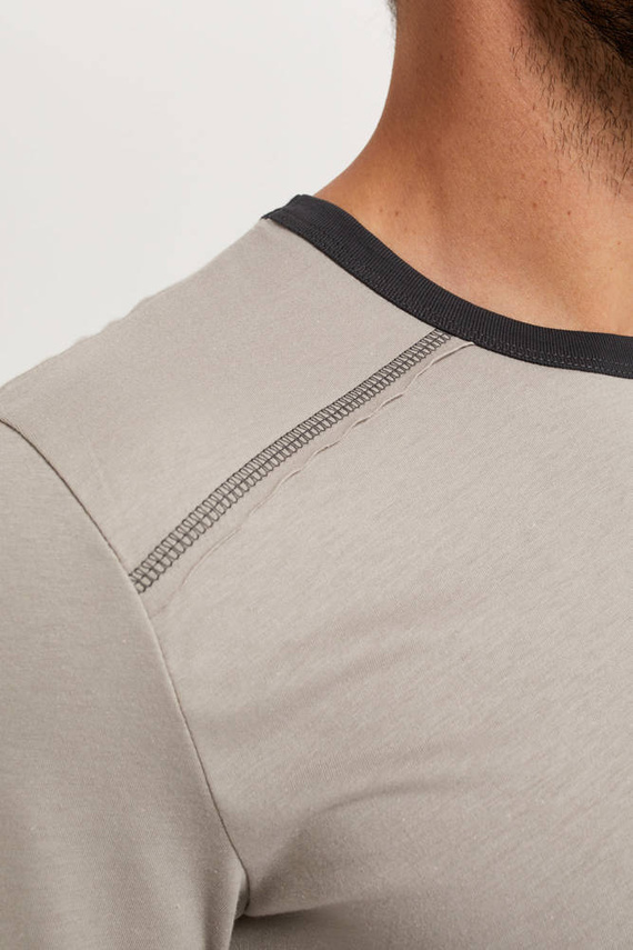 Abel Herren Kurzarm-Pyjama, Shorts Italian Fashion - beige/print