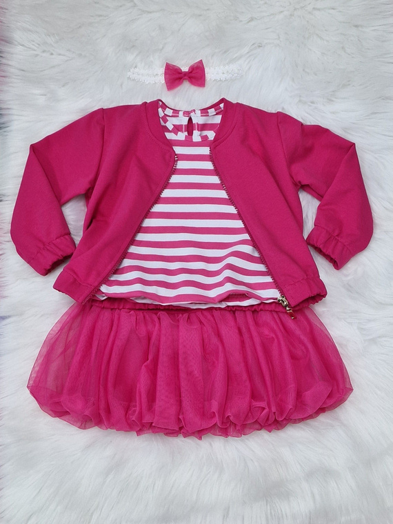 Gracja Kinder-Bomber-Sweatshirt Bambarillo Amaranth